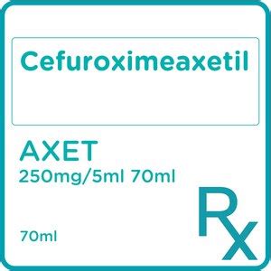 zxet|Cefuroxime Axetil 250mg/5ml 70ml [PRESCRIPTION REQUIRED].